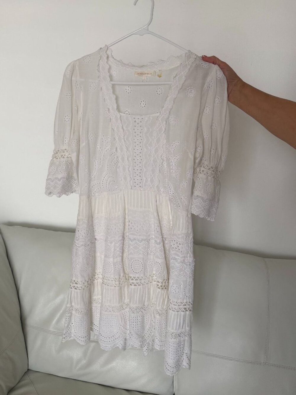 LOVE SHACK FANCY: Women's White Summer Dress